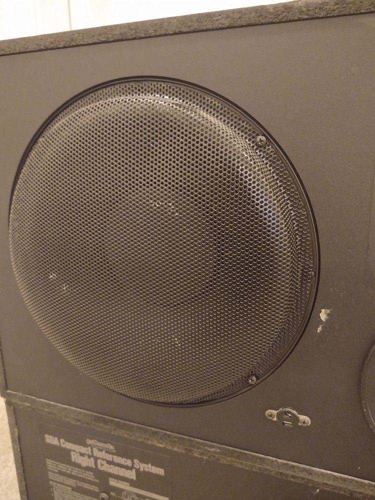 Pair of VINTAGE Polk Audio SDA CRS Compact Reference System
