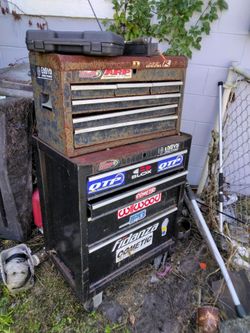 A little rusty but they'll still do the job doors open and close fine