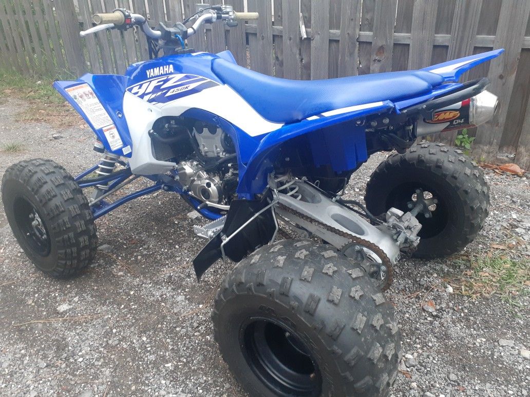 Yfz450r years 2018