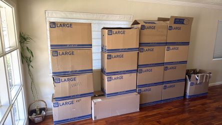 Large MOVING boxes