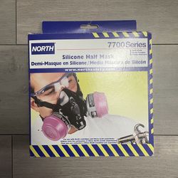 NORTH 7700 Silicone Half Face work mask 