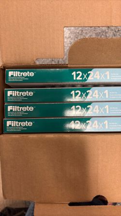 New 3M Filtrete air filters