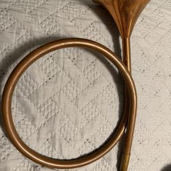 Vintage French Hunting Horn Traditional 