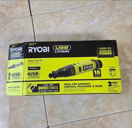 RYOBI USB Rechargeable Rotary Tool KIT