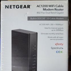 Netgear Cable Modem & Router 
