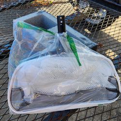 New Pool Net Attachment with Mesh Netting