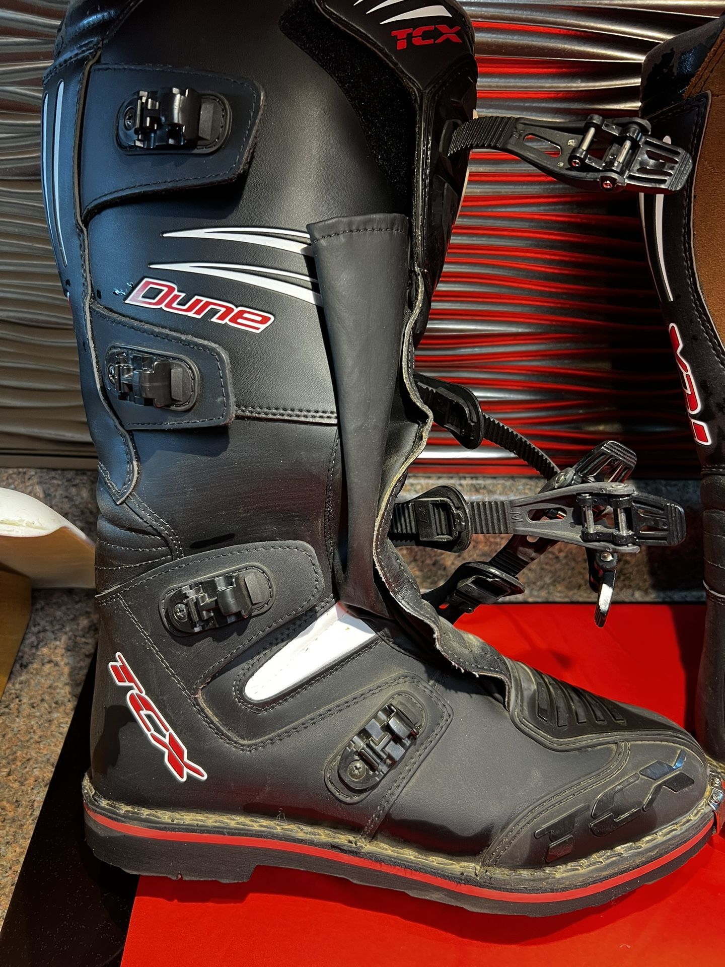 TC X. Motocross/Road Boot, GR888 Condition, Maximum Safety $129