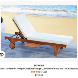 Safavieh Lounge Chairs w/ Cushions