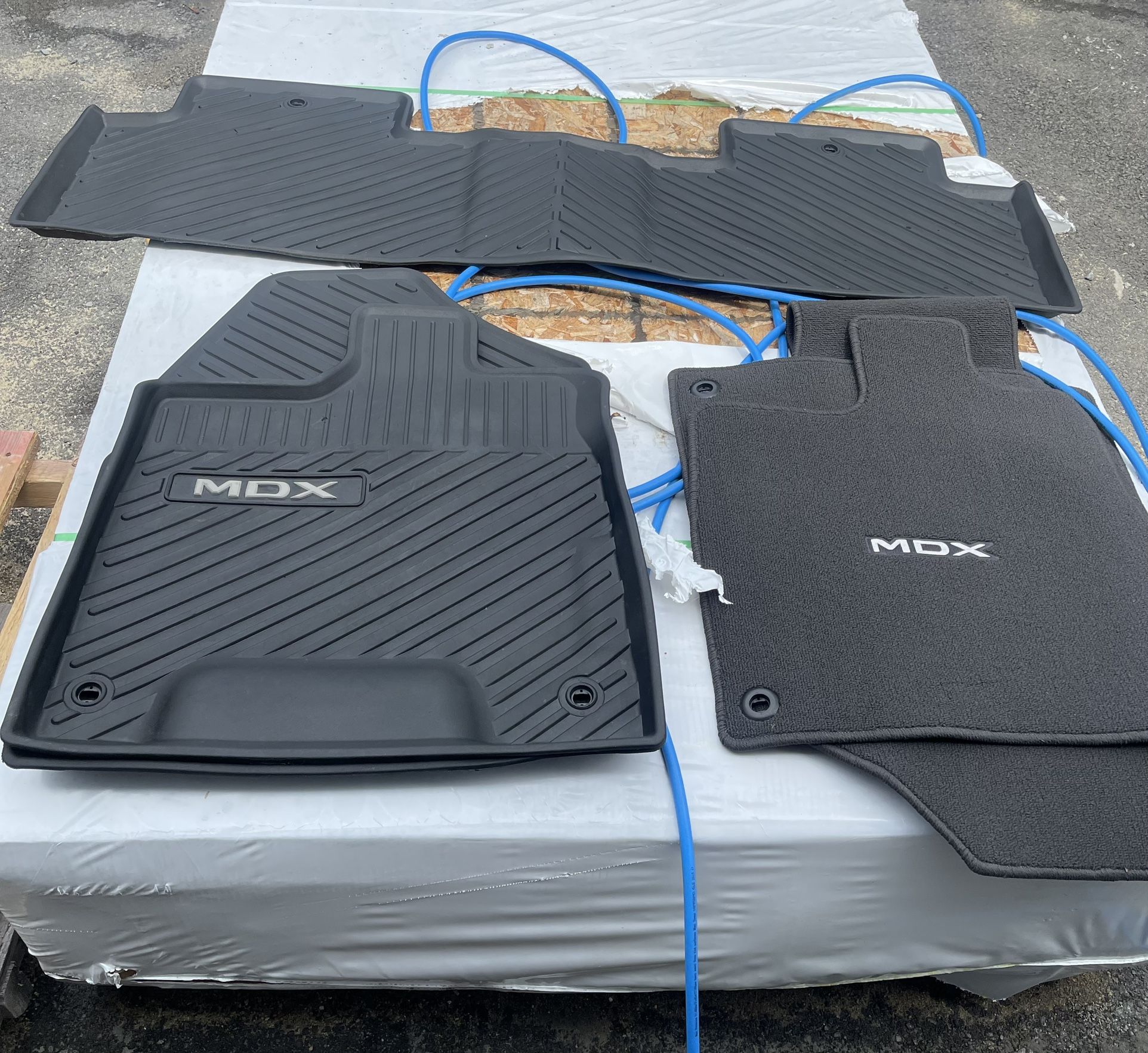 2019 Acura MDX, Oem All Weather Mats And Carpet Mats
