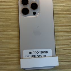 On Sale iPhone 16 Pro 128GB Unlocked 