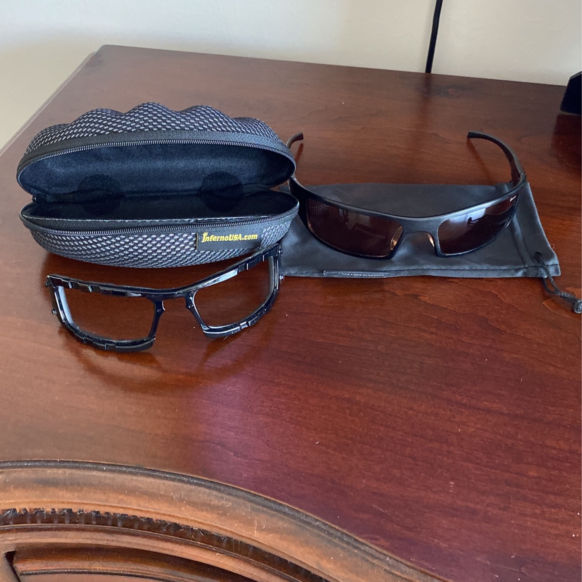 Inferno Sunglasses Used Once Like New