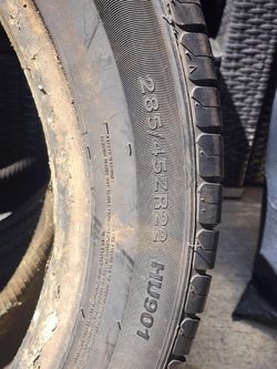 Chevy Tires And Rims 285/45zr22. 