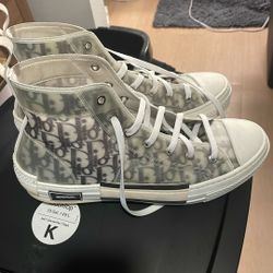 Dior Converse Size 10 (used) Good Cond. $240