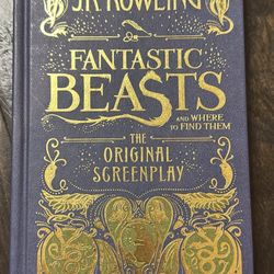 Fantastic Beasts and Where to Find Them: The Original Screenplay (J.K. Rowling)