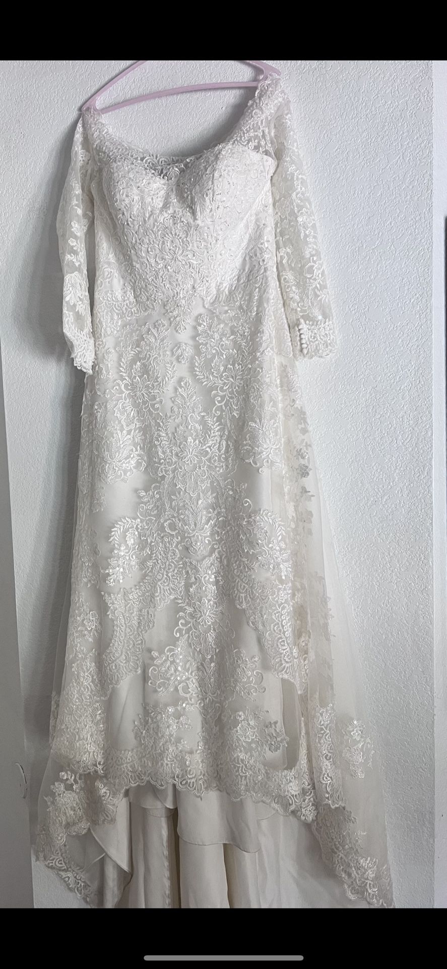 Wedding Dress Size 12 $500