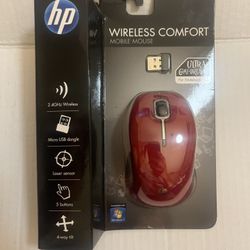 HP  Comfortable Cordless Mobile Wireless Mouse for Notebook Laptop Desktop Seal