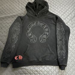 Chrome hearts, asking a reasonable price because it has some stains but can be washed out