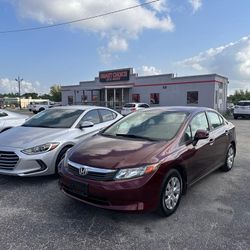 2012 Honda Civic From $ 1190 Down