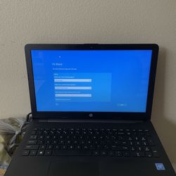 HP laptop. HP 15.6" Laptop, Intel Celeron N4000, 4GB RAM, 500GB HD, Windows 10 Home