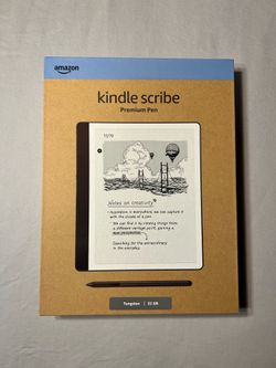 Amazon Kindle Scribe with Premium Pen 2024 (32GB)
