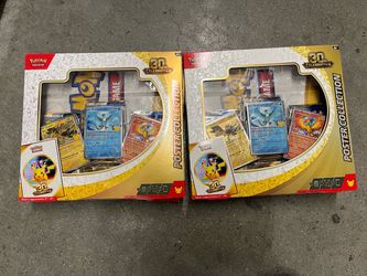 (4) Pokémon TCG 30th Celebration Poster Collection (LOT OF 4)