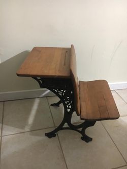 Antique child desk
