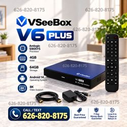 VSEEBOX A+ Vseebox VSEEBOX V6 MAX V6 Plus VSEE BOX Vsee Box VSEE BOX SUPERBOX Superbox SUPERBOX S6 S7 S8 PRO MAX ULTRA 💥💥 Brand New