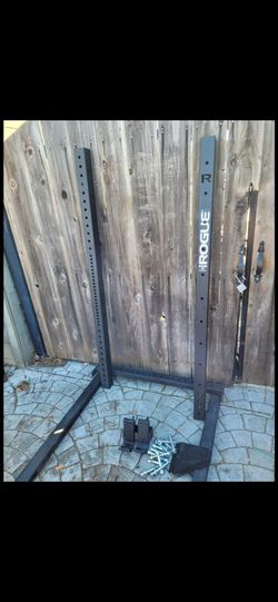 Rogue squat bench press rack 💪