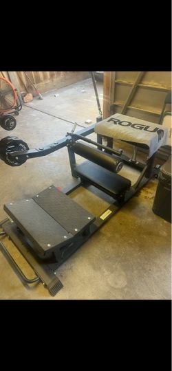 Hip thrust machine weights