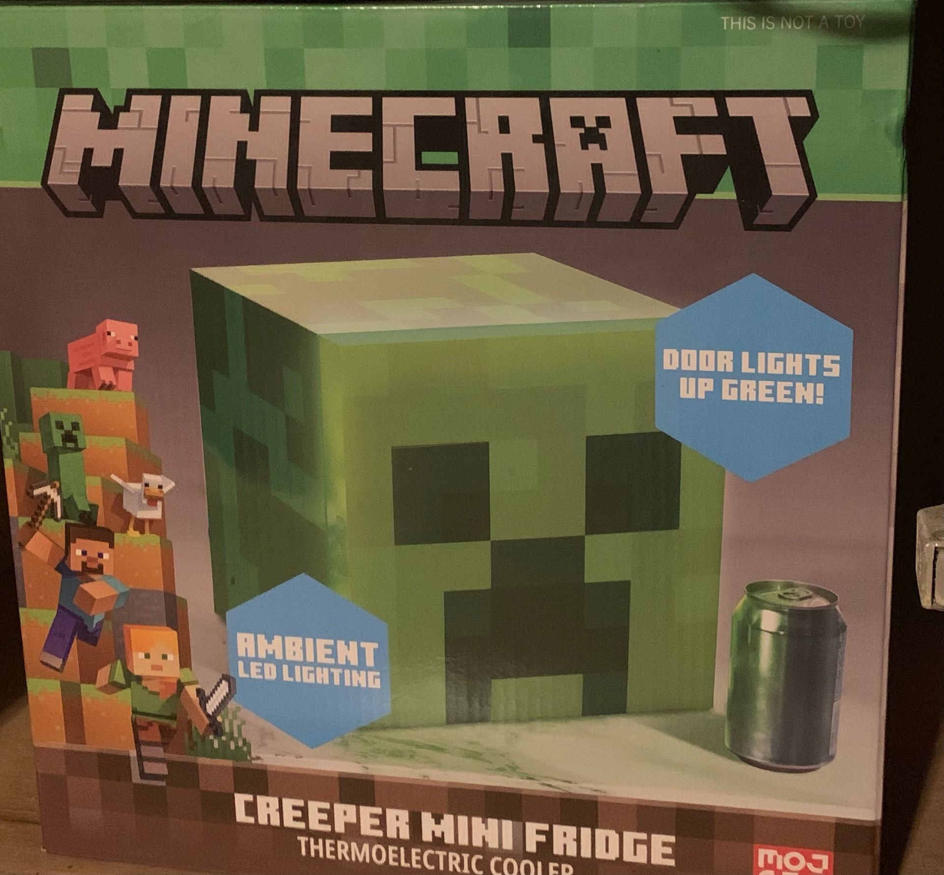 Minecraft Creeper Mini Fridge