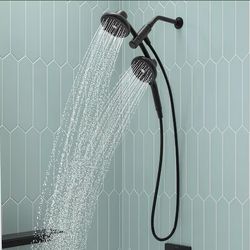 Kohler Dual Shower Head Matte Black