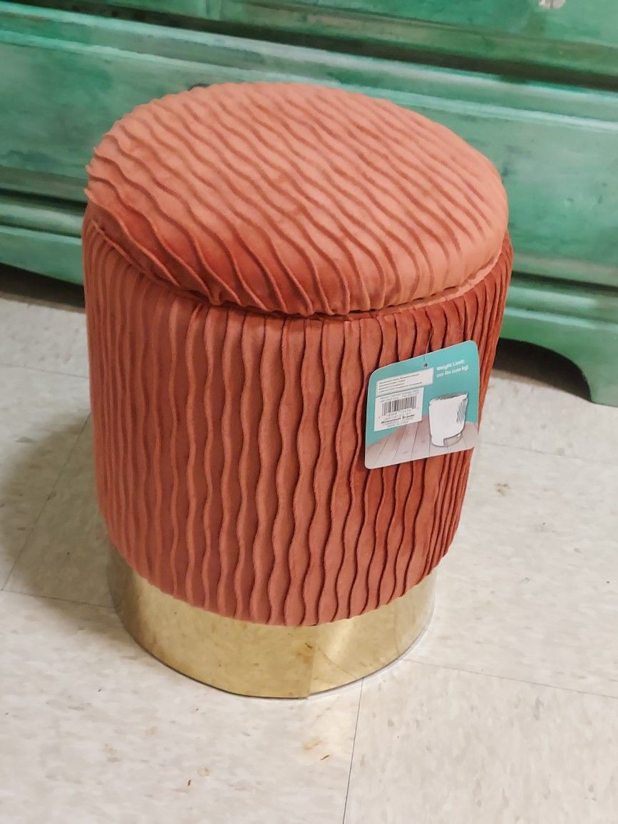 New With Tags Stool With Storage