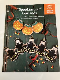 “Spooktacular” Garlands Pattern