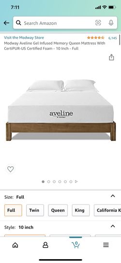 Full size mattress , Frame And Box spring