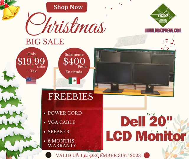 20" Dell LCD Monitor

