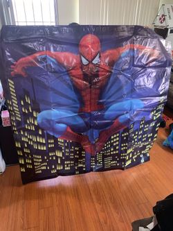 Spider man birthday poster