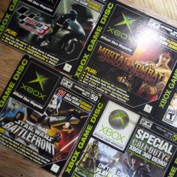 XBOX ORIGINAL GAME PREVIEWS AND DEMOS!!!