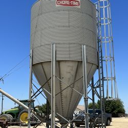 12” Diameter - 4 Ring Commodity Bin
