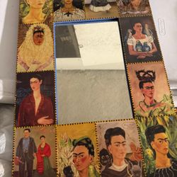 Frida Kahlo Frame With Mirror 