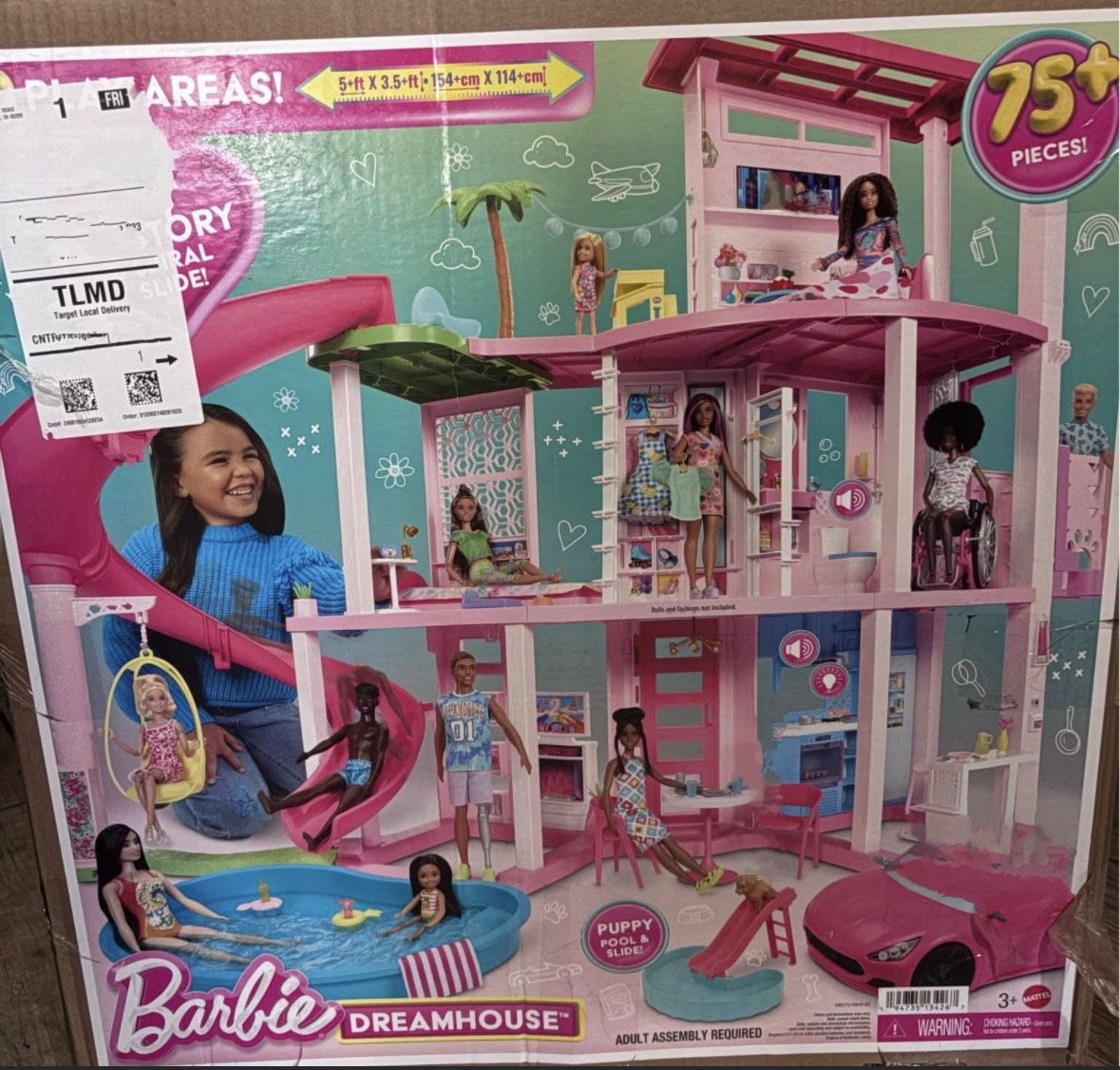 Brand New Barbie Dollhouse