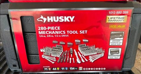 Husky 280-Piece Mechanics Tool Set