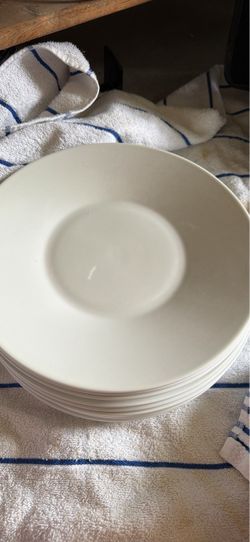 S akura Aspen White Dinner Plates – Set of 10