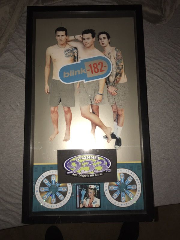 Blink 182 rare collectible enema of the state memorabilia