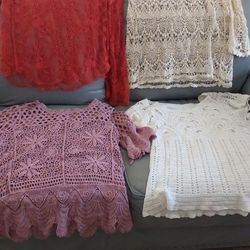 Beautiful Crochet Tops...SEE DESCRIPTION 