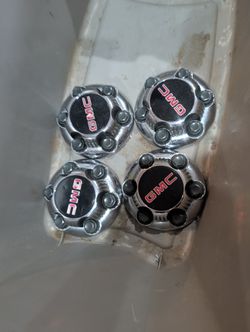 GMC 6 Lugs Center Caps 