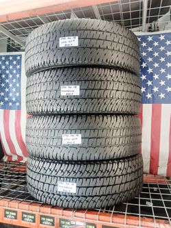 ✅ 4 Used Tires LT275/70R18 MICHELIN LTX AT2 275/70R18 10PLY LOAD E 275 70 18