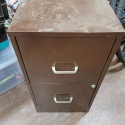 Metal Filing Cabinet No Key