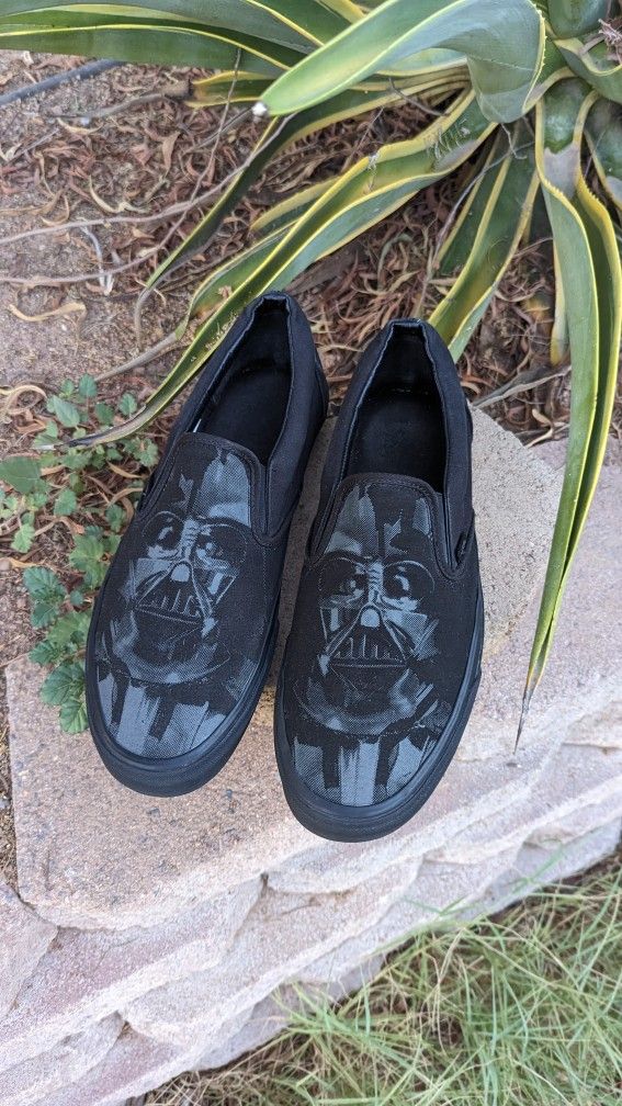 Vans Classic Slip-on X Star Wars "Dark Side/Darth Vader" men's 13