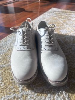 G.H. Bass & Co. Casanova Oxfords – Cream/Tan – Men’s 8.5D