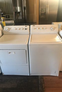 Kenmore Elite Washer and Dryer Set